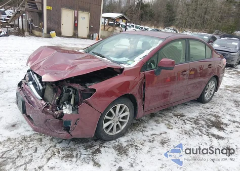 2014 Subaru Impreza 2.0I Premium z USA, uszkodzony, nr VIN JF1GJAC65EH018767